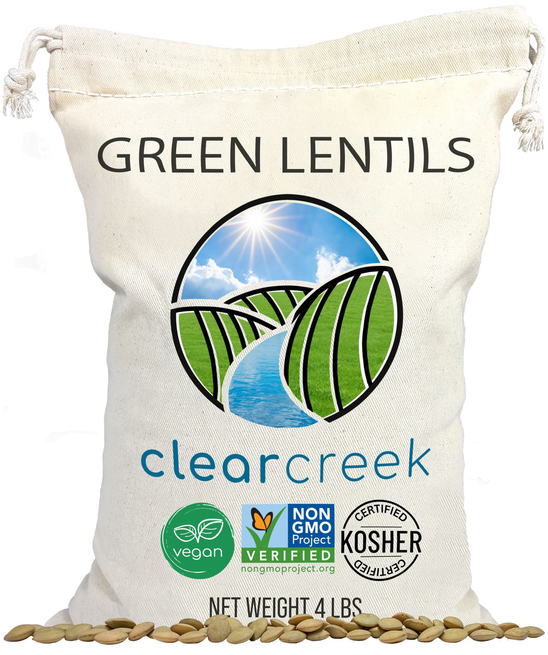 green lentils 4 lbs