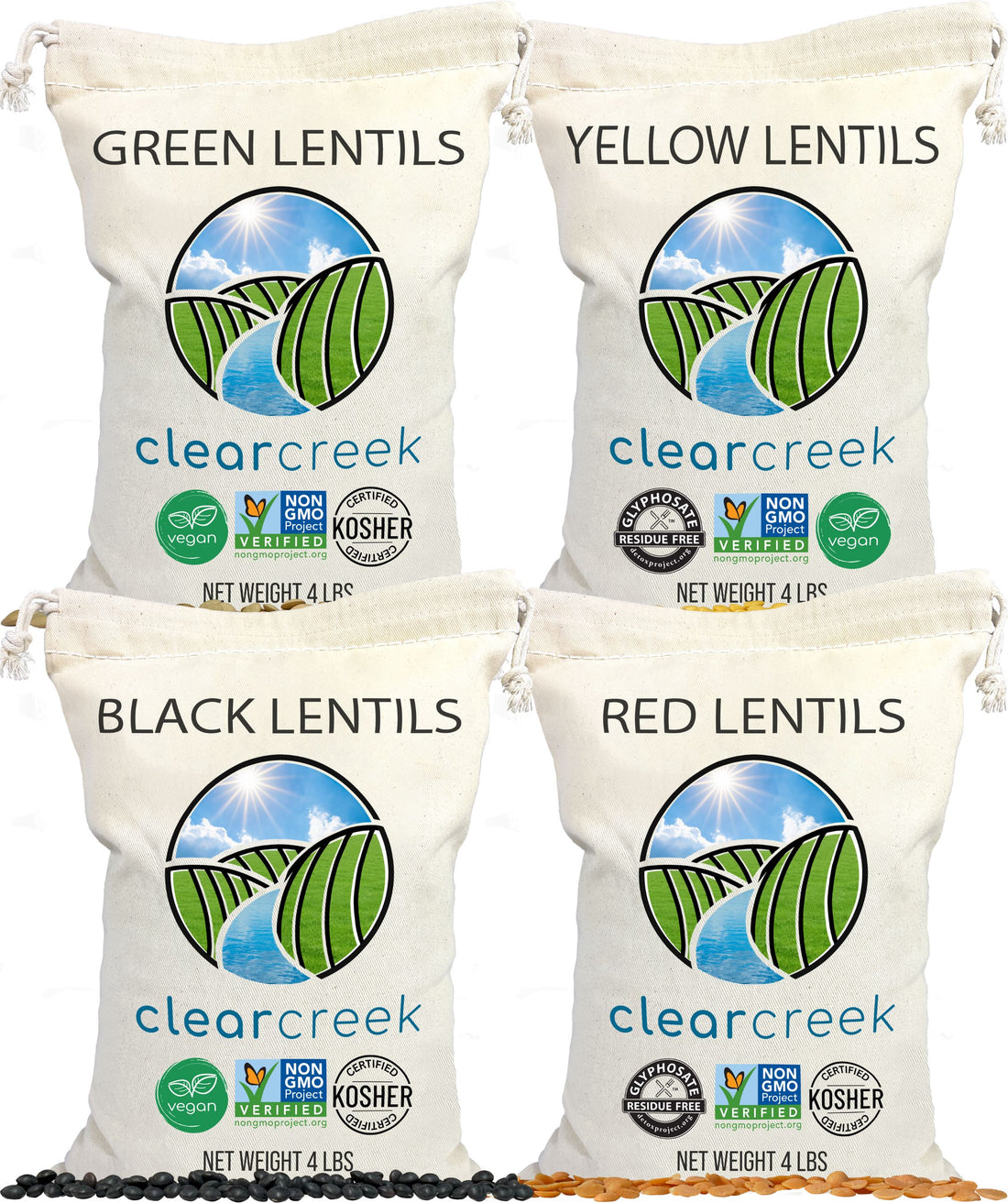 Lentil Pack 16 lbs