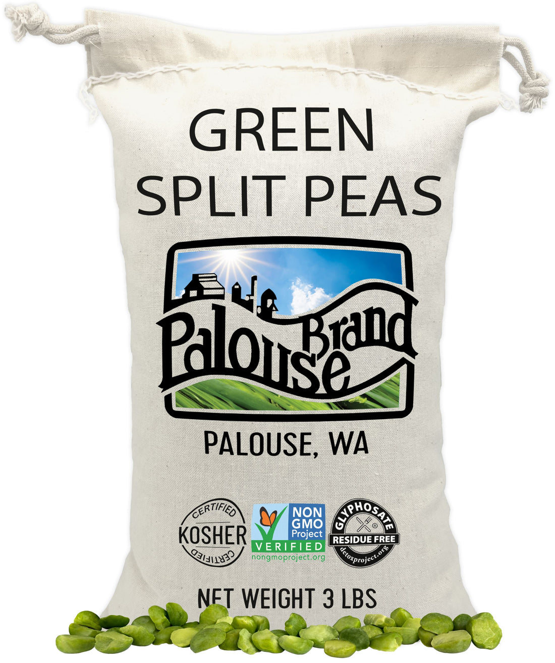 green split peas 3 lbs