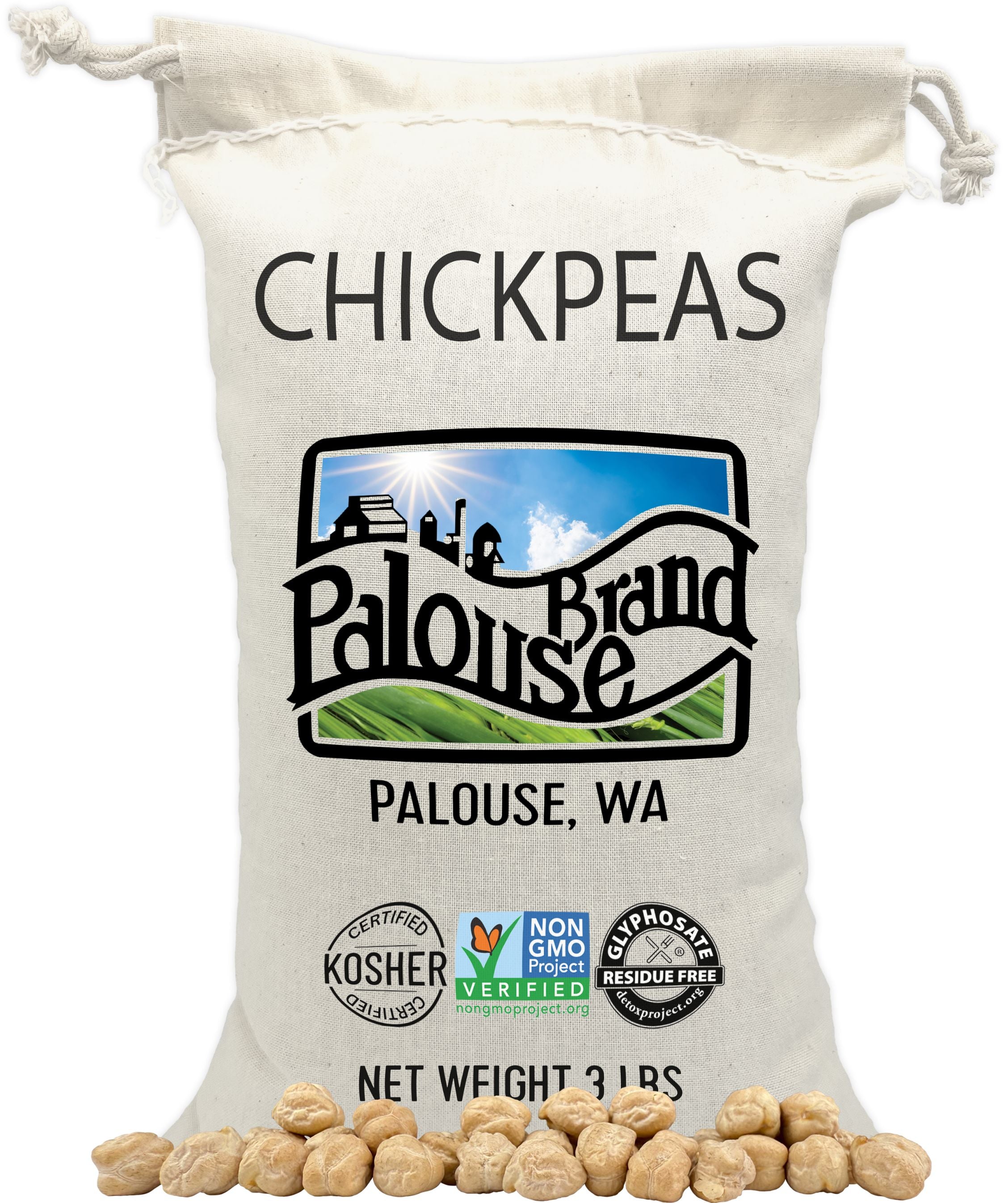 chickpeas 3 lbs
