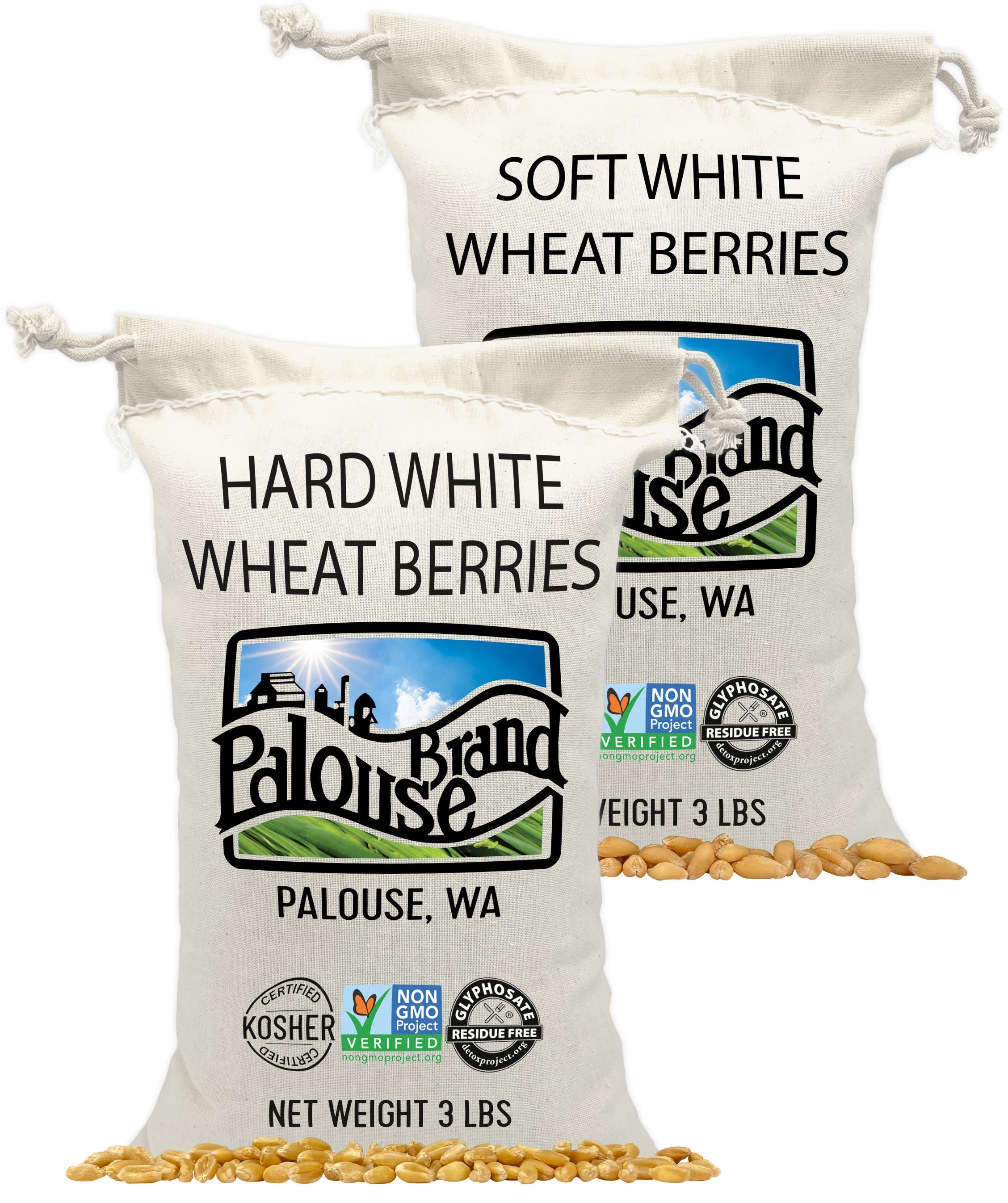 White wheat berries 6 lbs