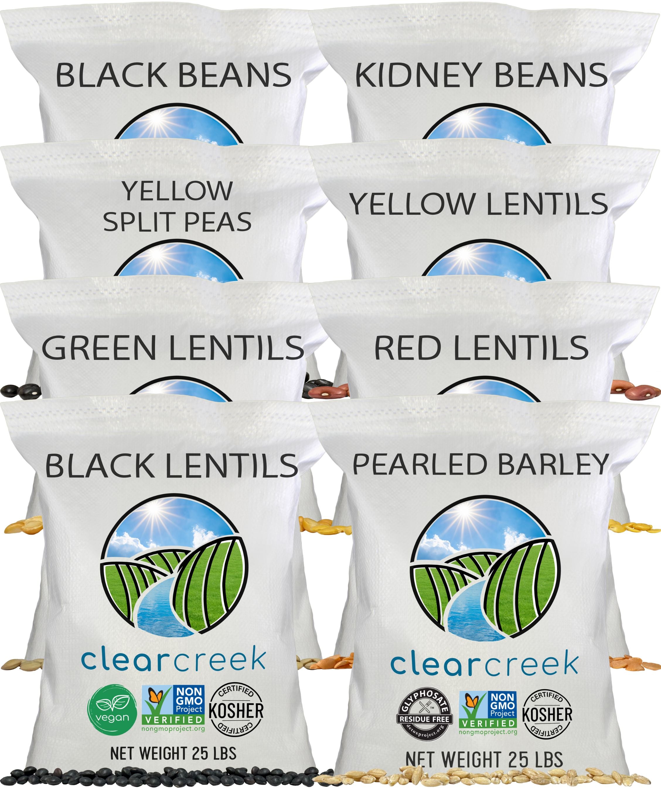 Clear Creek 25 LB Bundle | 200 LBS