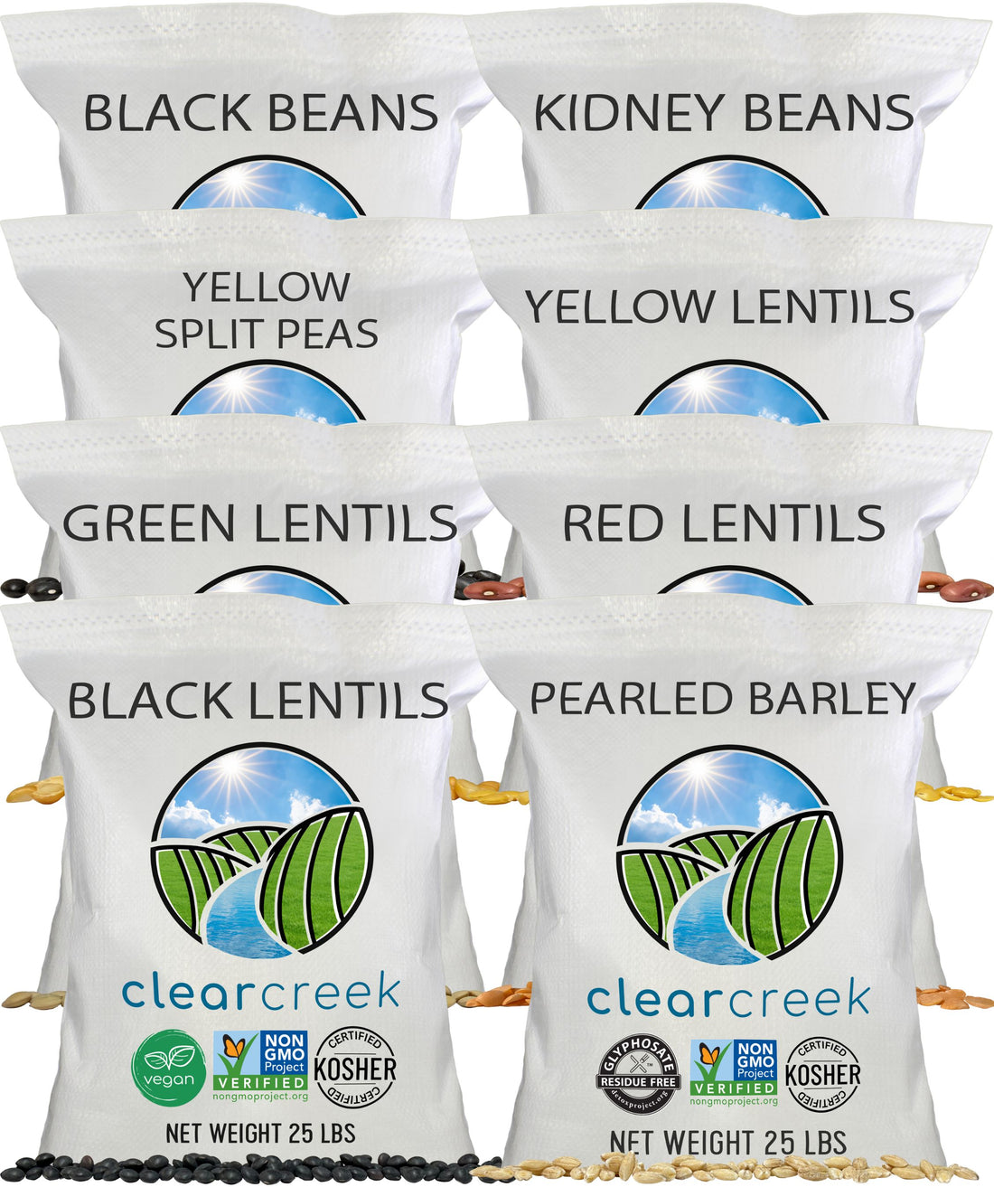 Clear Creek 25 LB Bundle | 200 LBS