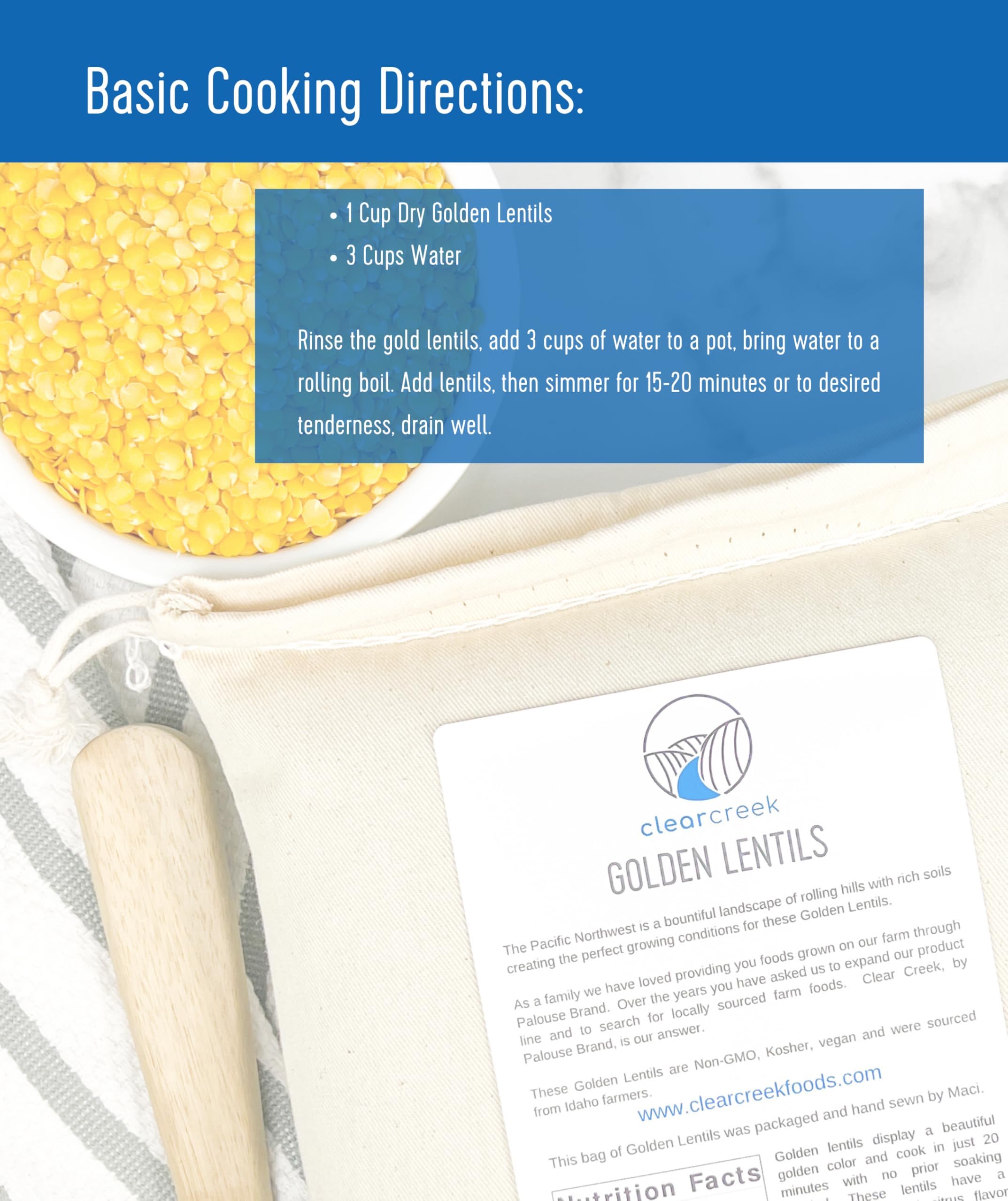 how to cook yellow lentils