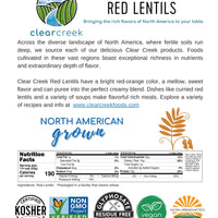 Red Lentils Nutrition Facts
