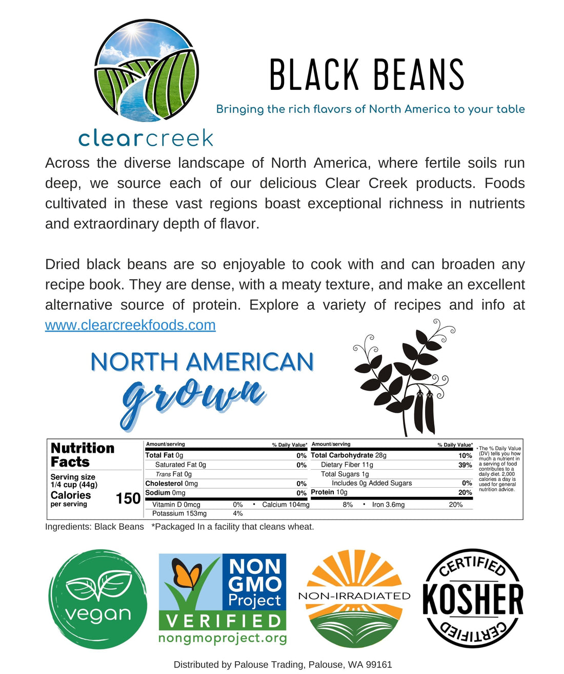 Black Beans Nutrition Facts