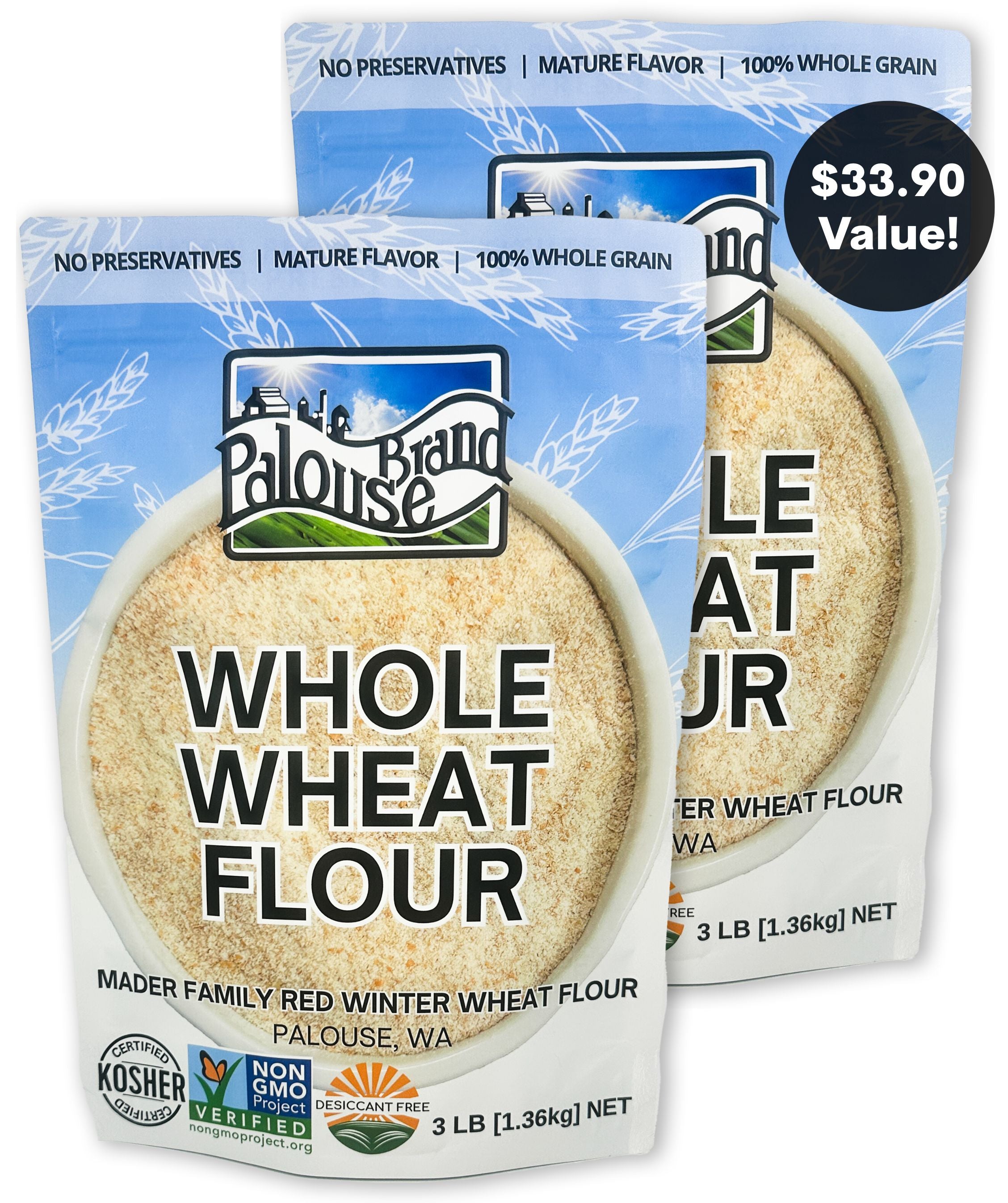whole wheat flour 6 lbs