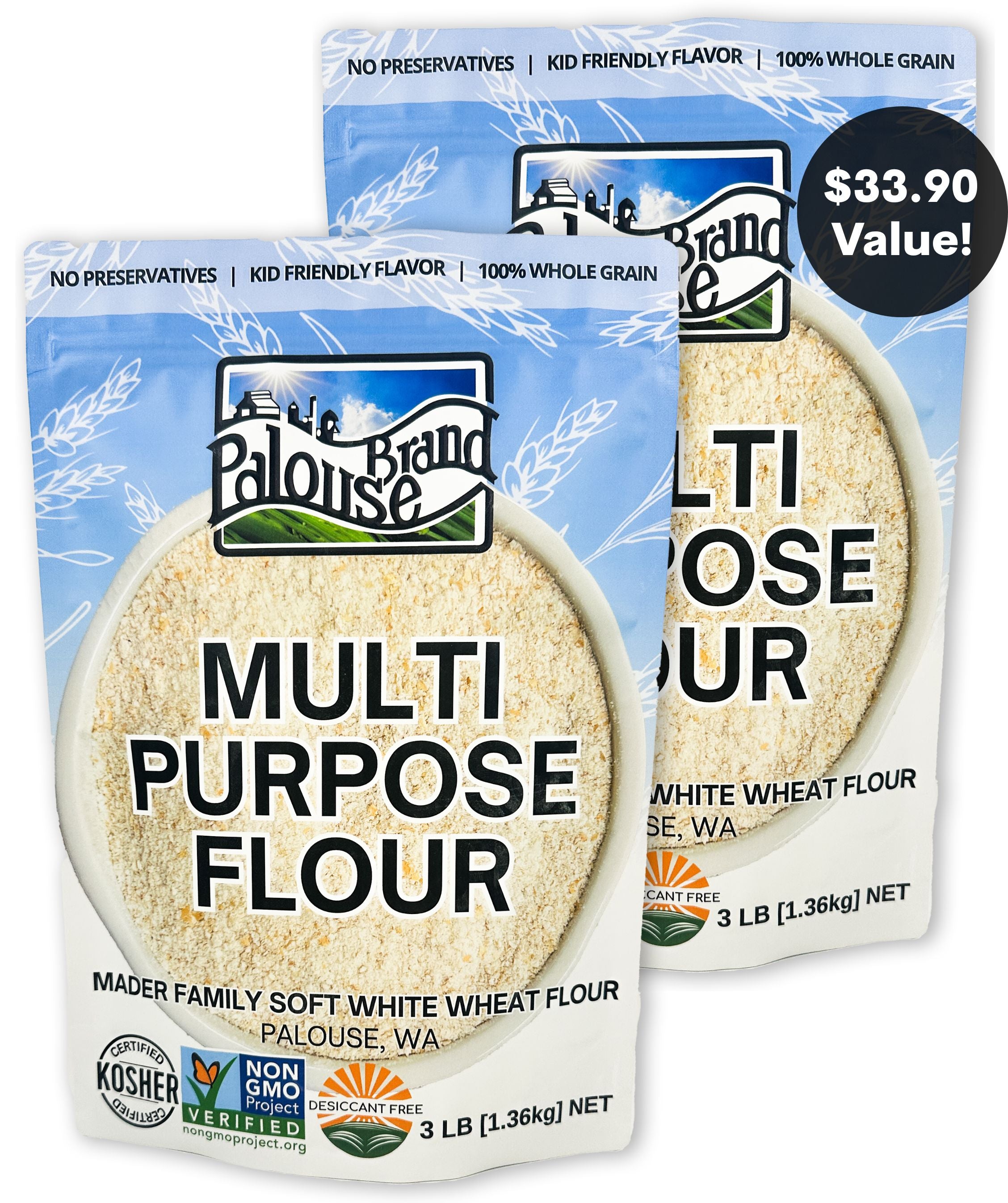 whole wheat multi purpose flour 6 lbs
