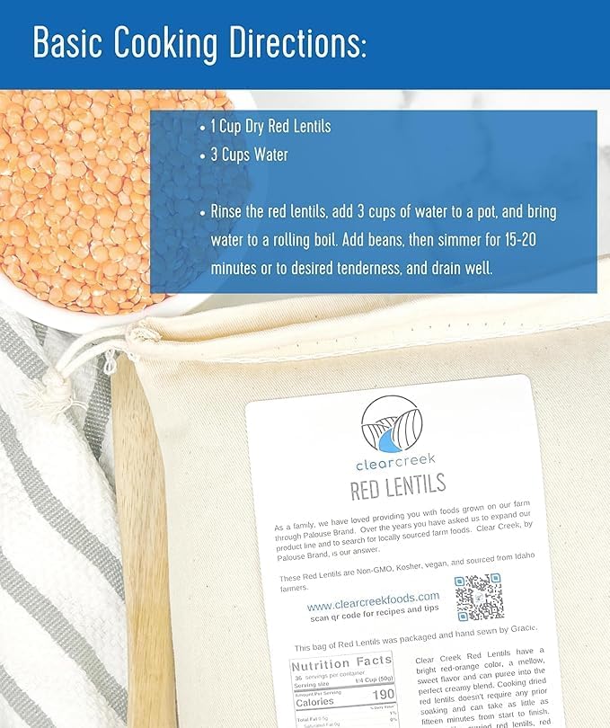 how to cook red lentils