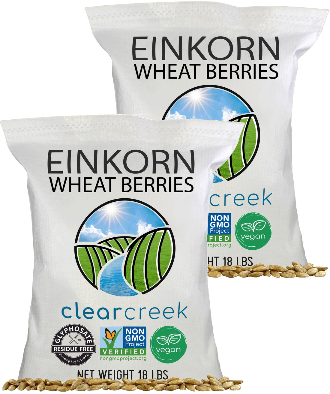 Bulk Einkorn Wheat Berries 36 lbs