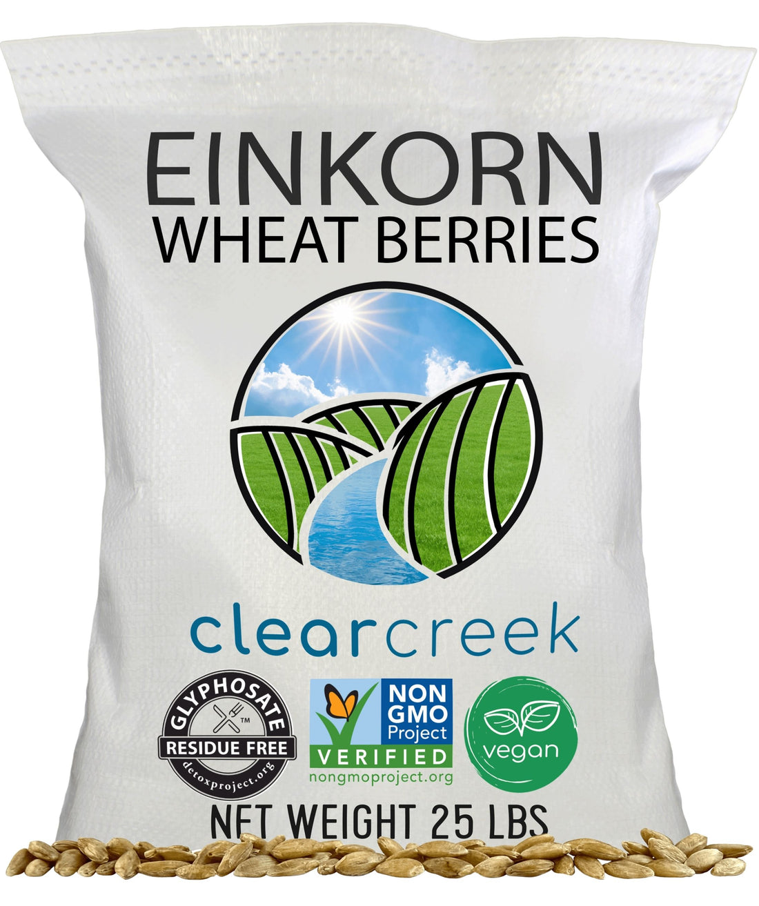 Bulk Einkorn Wheat Berries 25 lbs