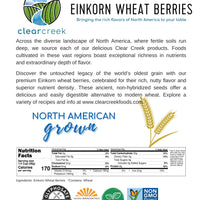 Einkorn Wheat Berries Nutrition Facts