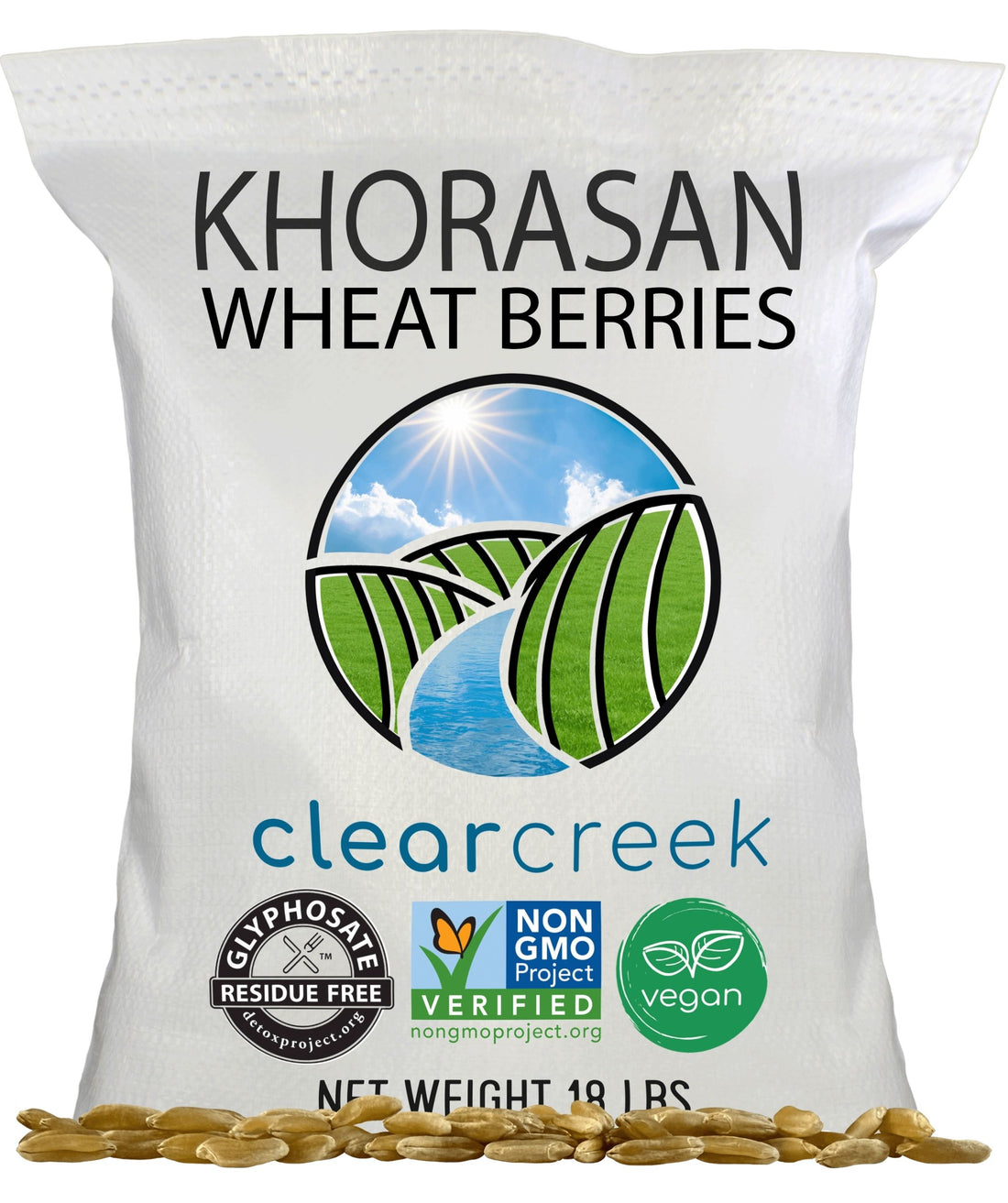 Khorasan Wheat Berries 18 lbs