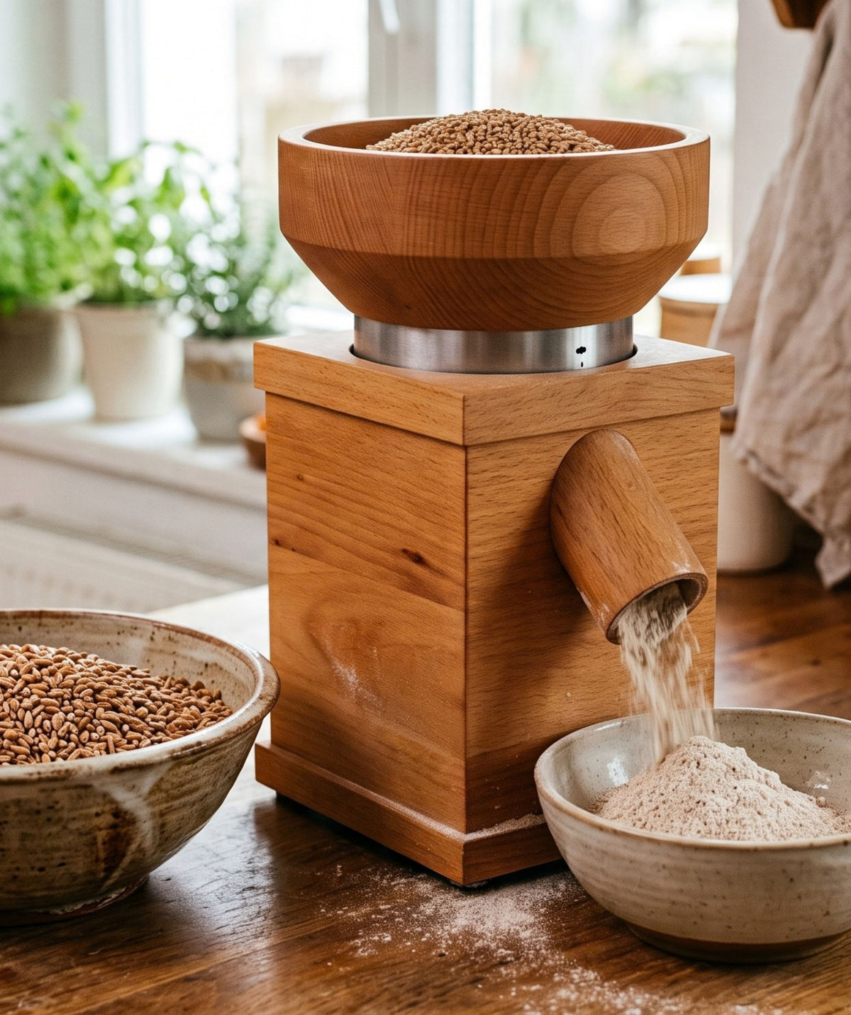 Milling hard red spring wheat berries