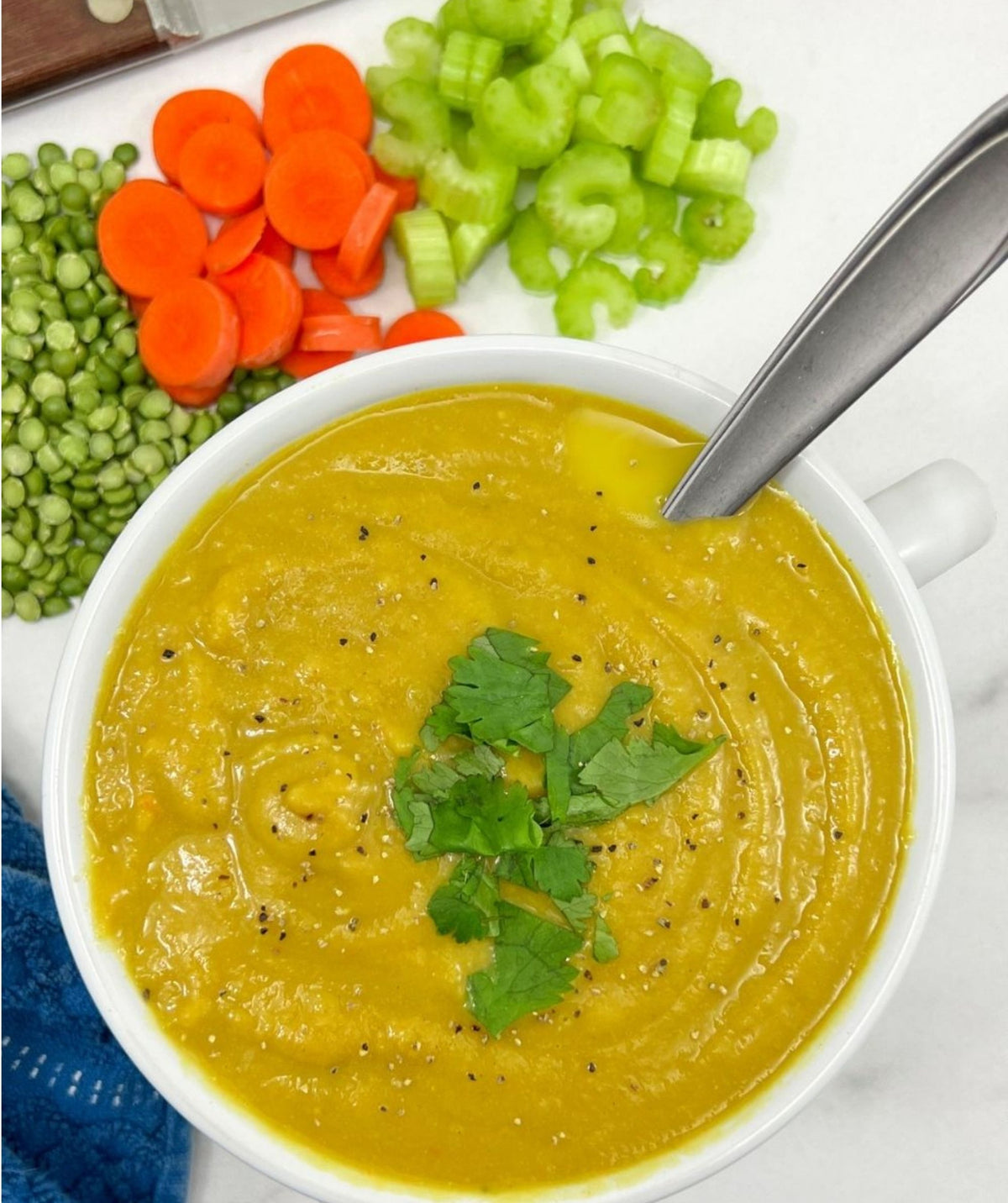 cooking with green split peas