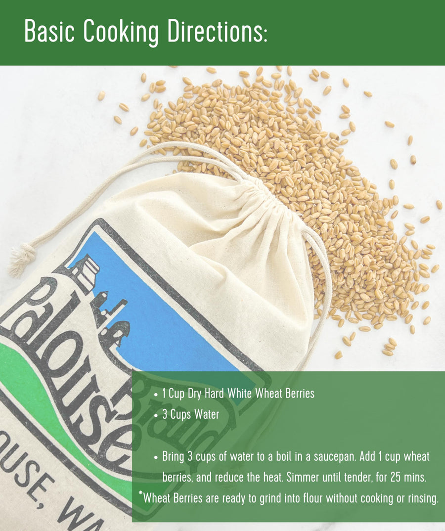 Cook wheat berries