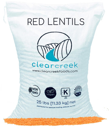 Bulk Red Lentils 25 LB