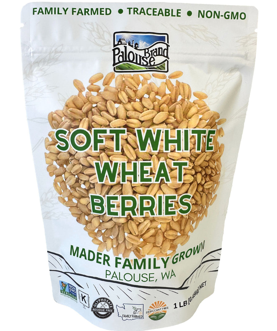 Soft White Wheat Berries | 1 LB