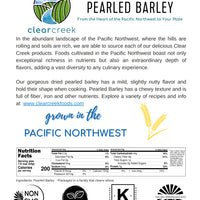 Pearled Barley Nutrition Facts