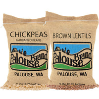 Chickpeas 5 LB,Brown Lentil 5 LB