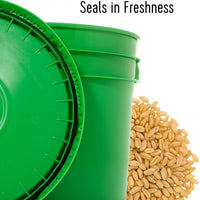 Soft White Wheat Berries  Airtight Bucket