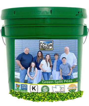 Green Split Peas Long-term Storage Bucket