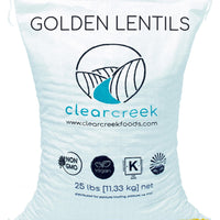 Bulk Gold Lentils 25 LB