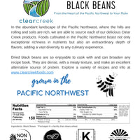 Black Bean Label