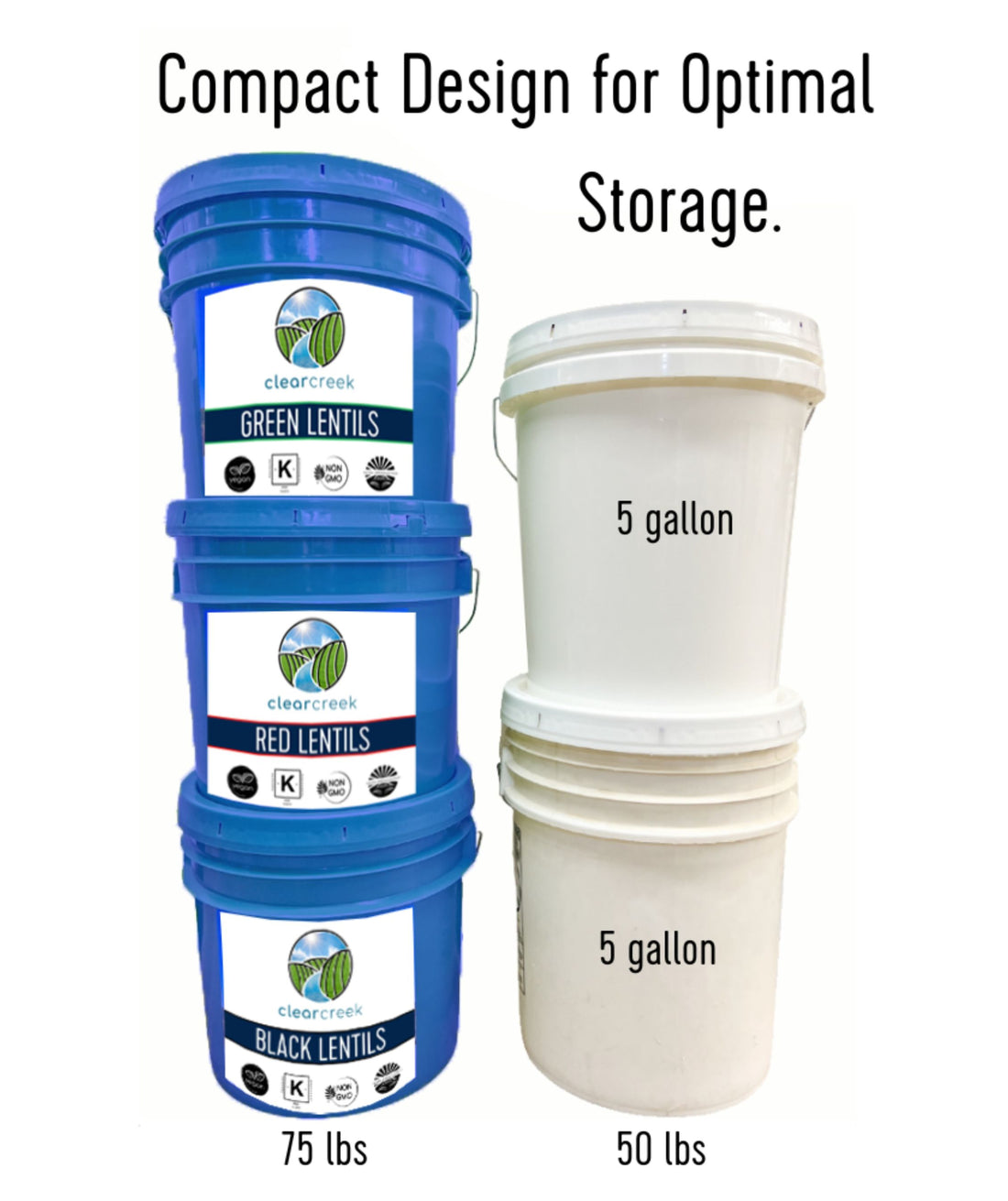 Compact Food Storage