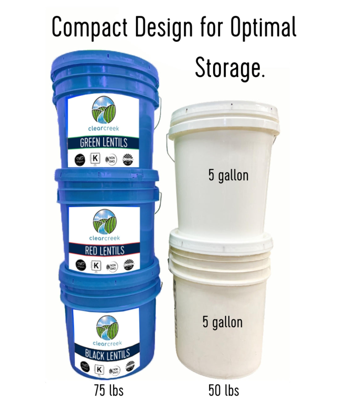 Compact Food Storage