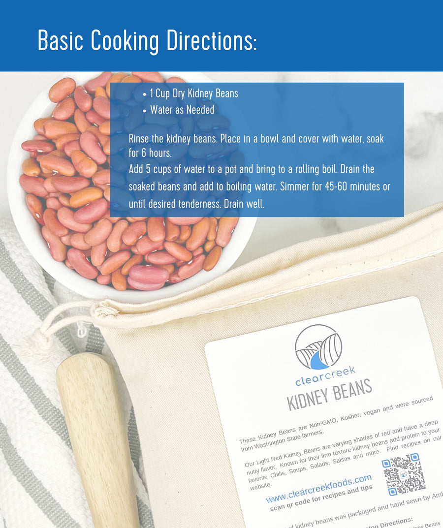 Kidney Bean Cooking Directions