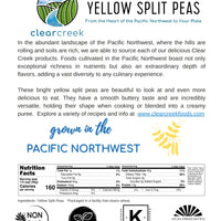 Yellow Split Peas Nutrition Facts