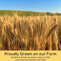 Palouse Brand Hard Red Winter Wheat Facts