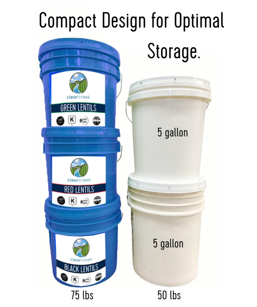 Compact Bucket Storage