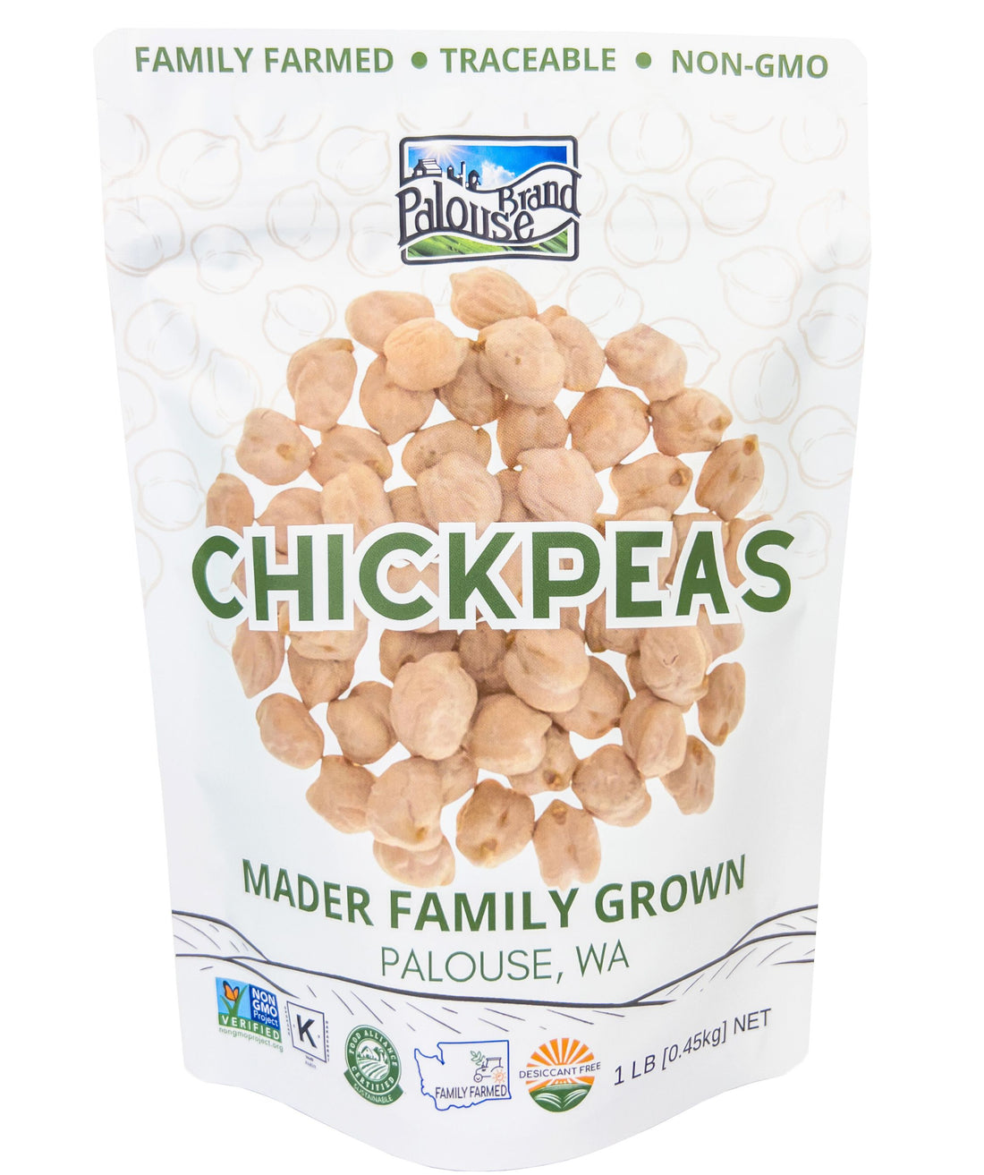 Chickpeas 1 LB Bag