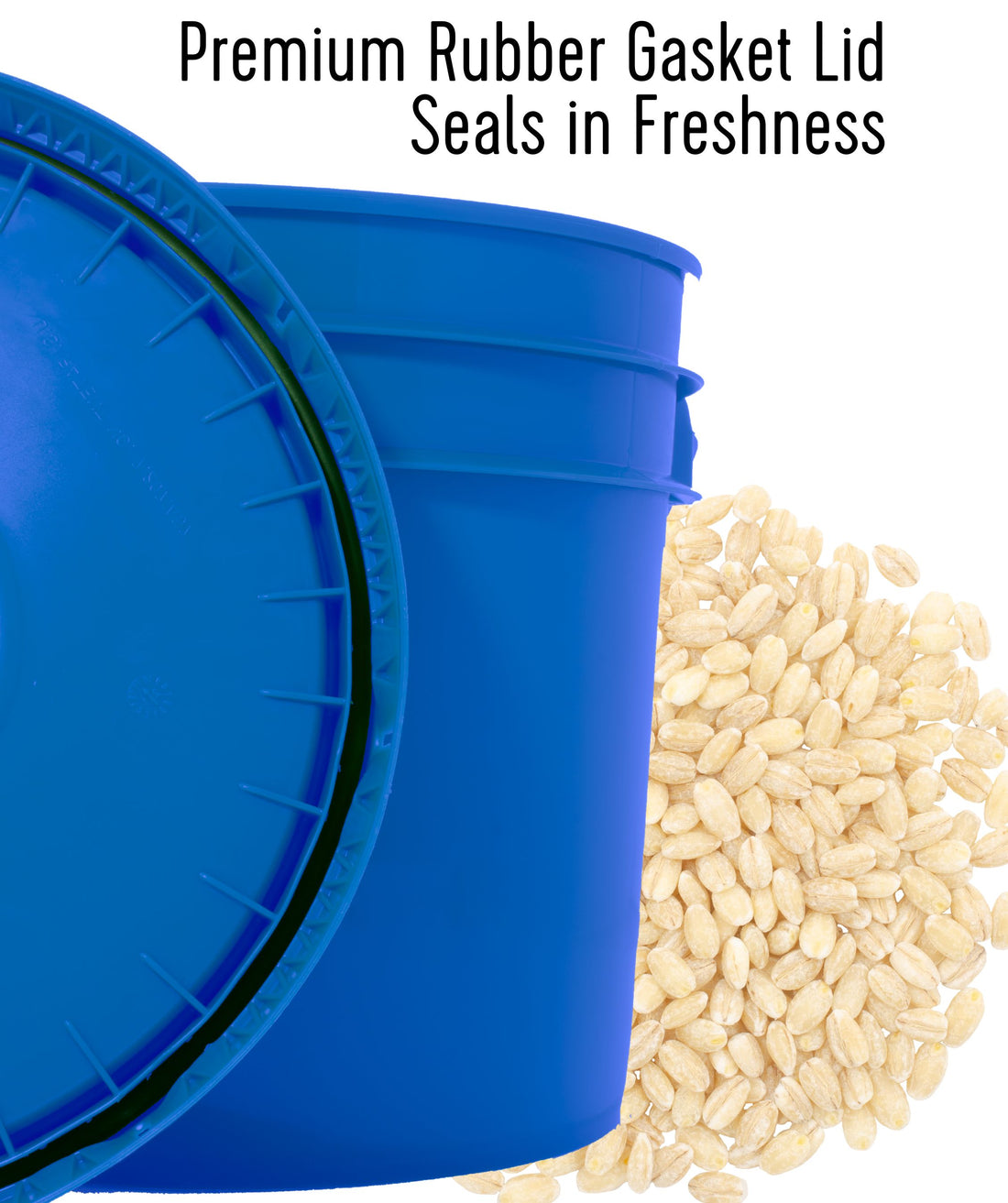 Pearled Barley Airtight Bucket