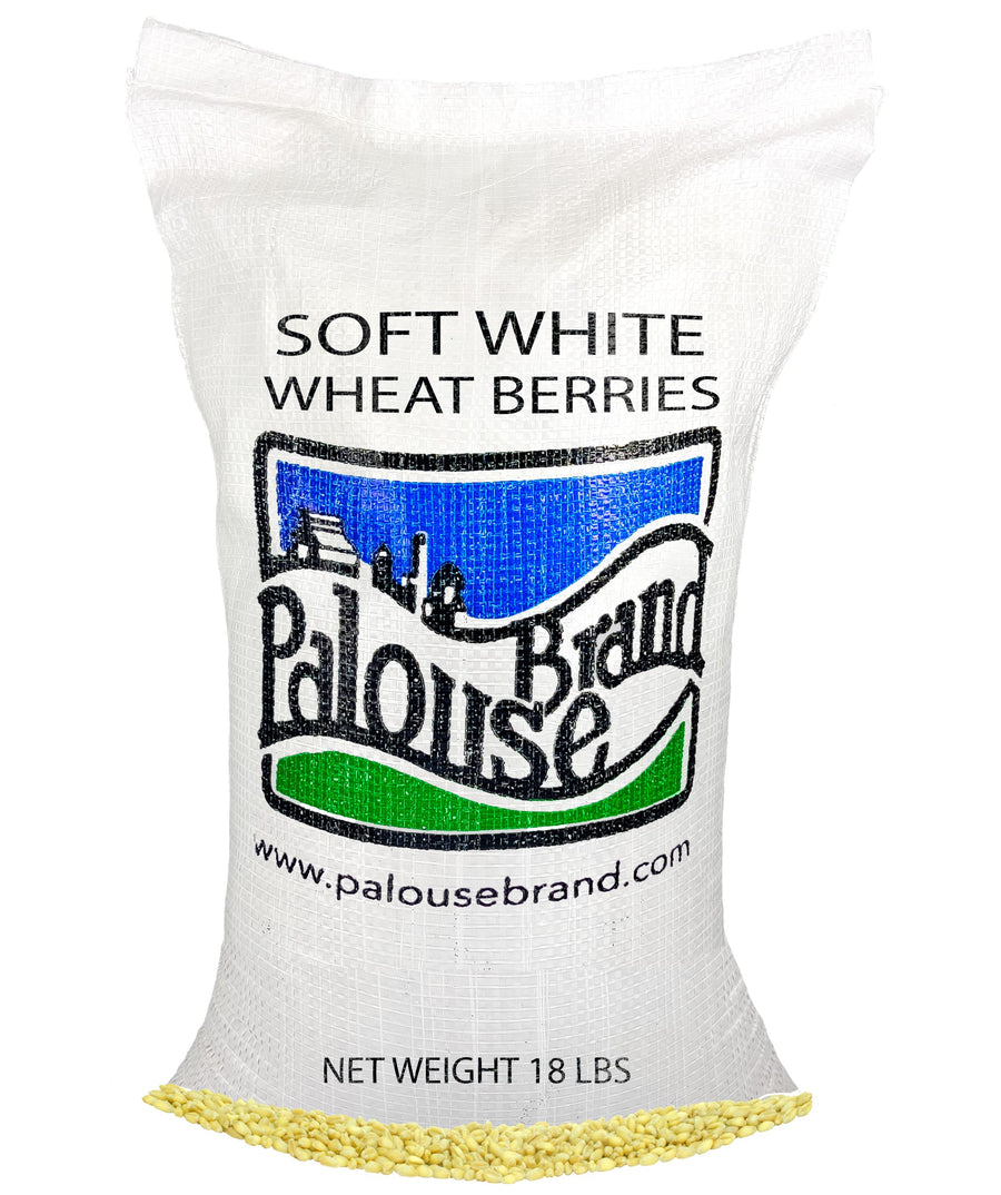 Soft White Wheat Berries Bulk 18 LB