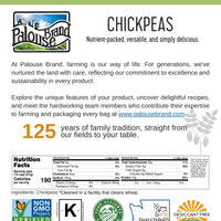 Chickpeas Nutrition Facts