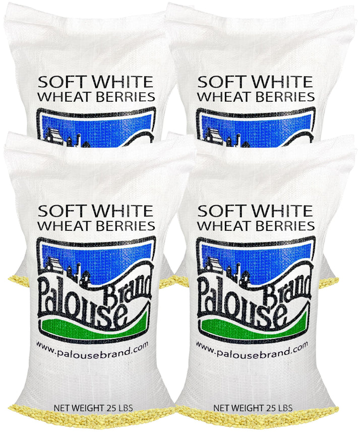 Soft White Wheat Berries Bulk 100 LBS