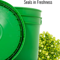 Green Split Peas Bucket Seal