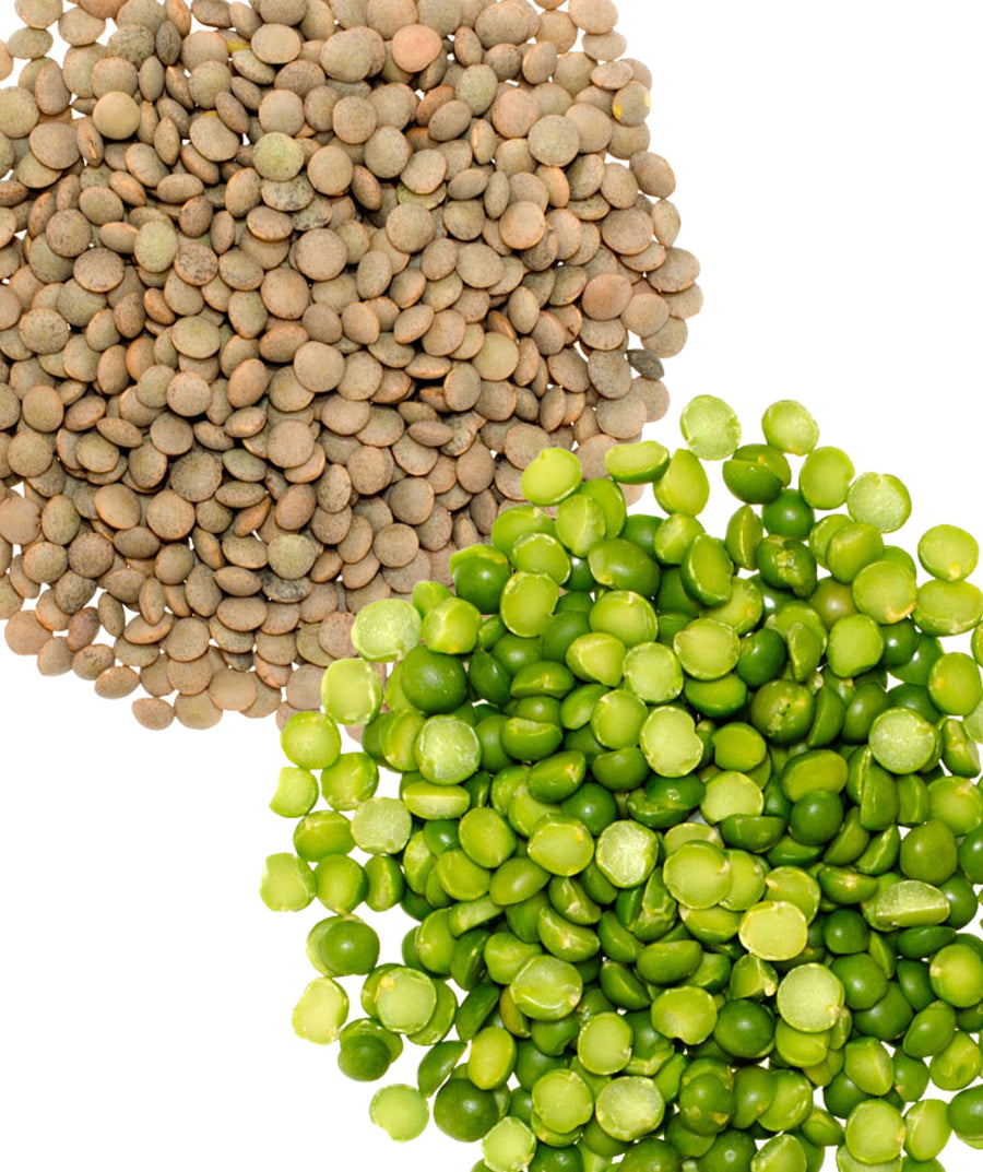 Legume Bundle: Brown Lentils, Green Split Peas | 10 LBS | Certified Glyphosate Residue Free