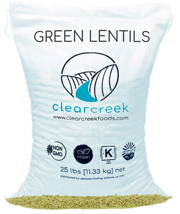 Bulk Green Lentils 25 LB