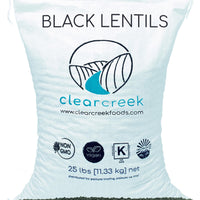 Beluga Lentil Bulk 25 LB Bag