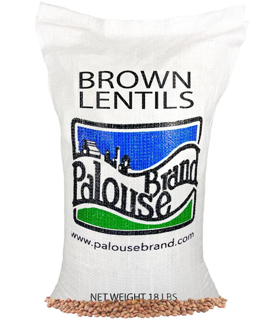 Palouse Brand Bulk Lentils Dry, 18 LBS