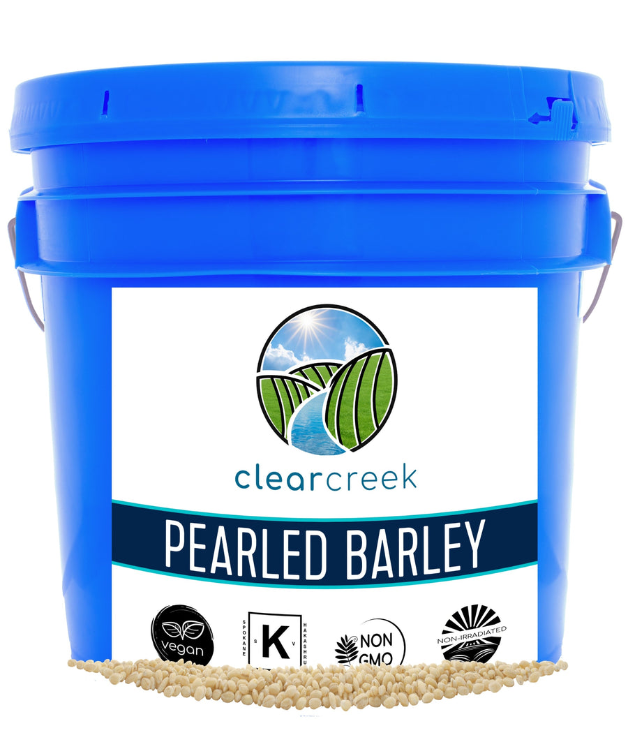 Bulk Pearled Barley Long Term Storage Bucket