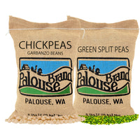 Chickpeas 5 LB,Green Split Peas 5 LB