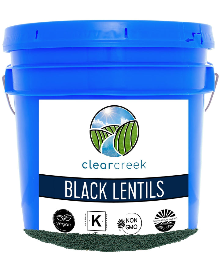 Beluga Lentil Long Term Storage Bucket