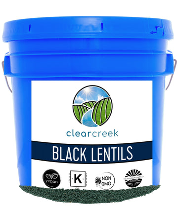 Beluga Lentil Long Term Storage Bucket