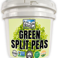 Bulk Green Split Peas Long Term Storage