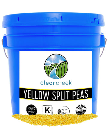 Bulk Yellow Split Peas Long Term Storage Bucket